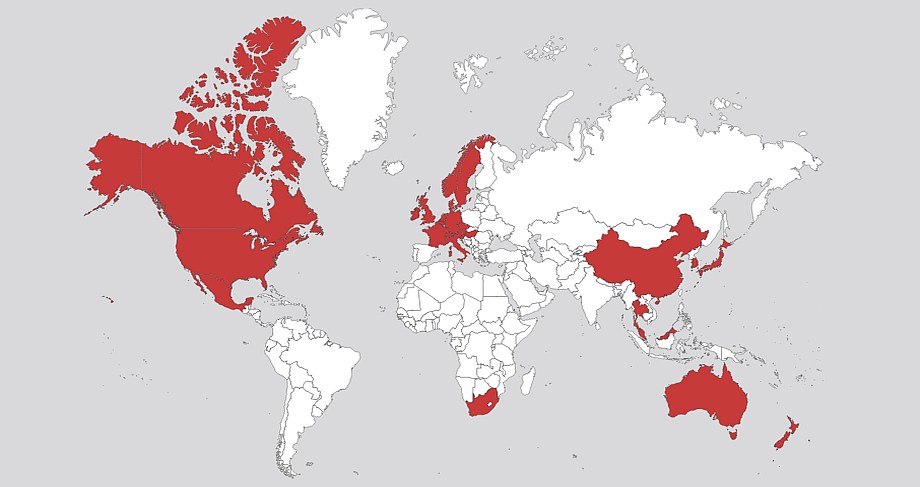 Countries Visited Map Tool – Bald Nomad